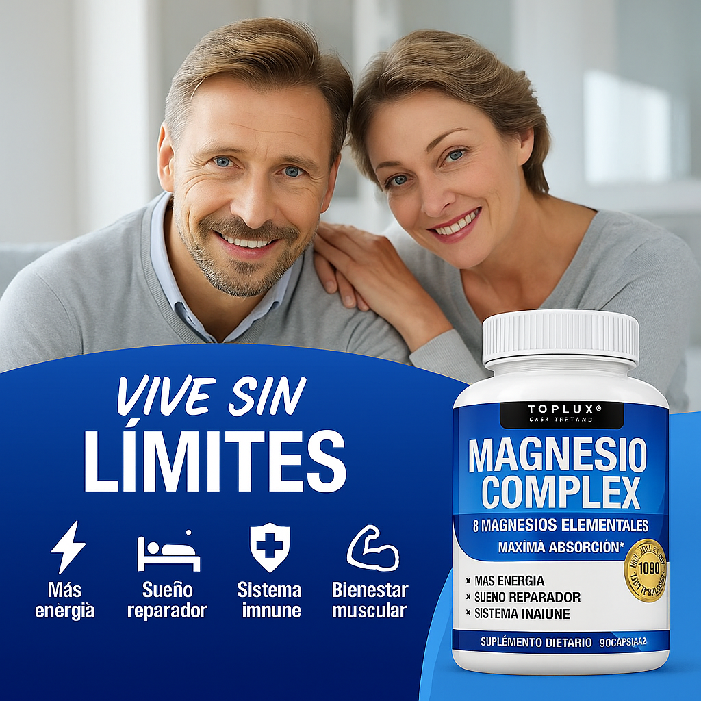 Magnesio Complex - XL 60 capsulas de Blandas 🎁 ESPECIAL CYBER DAYS 2x1 🎁