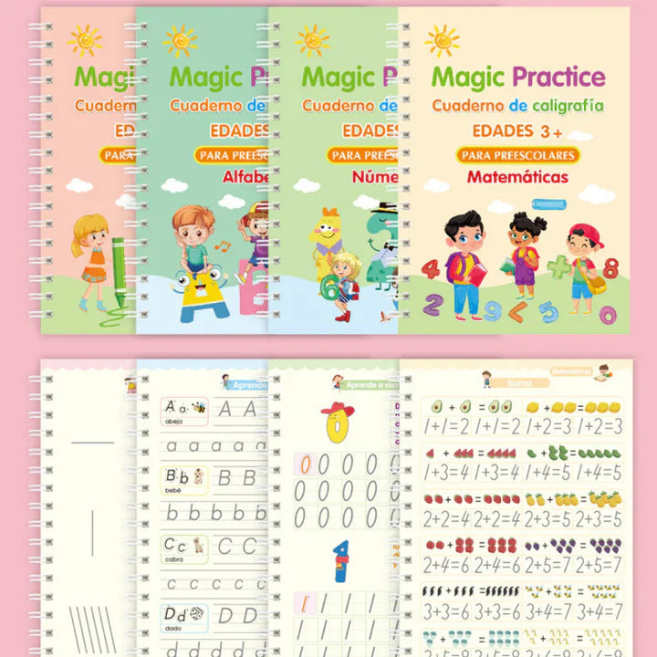 Libro Mágico de Caligrafía MagicBook™️ x4