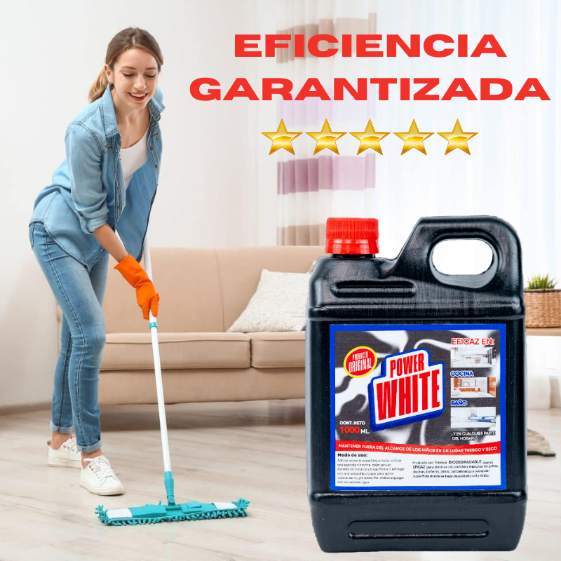 Power White Limpieza Extrema - LIMPIADOR N°1🏆 (1 Litro)