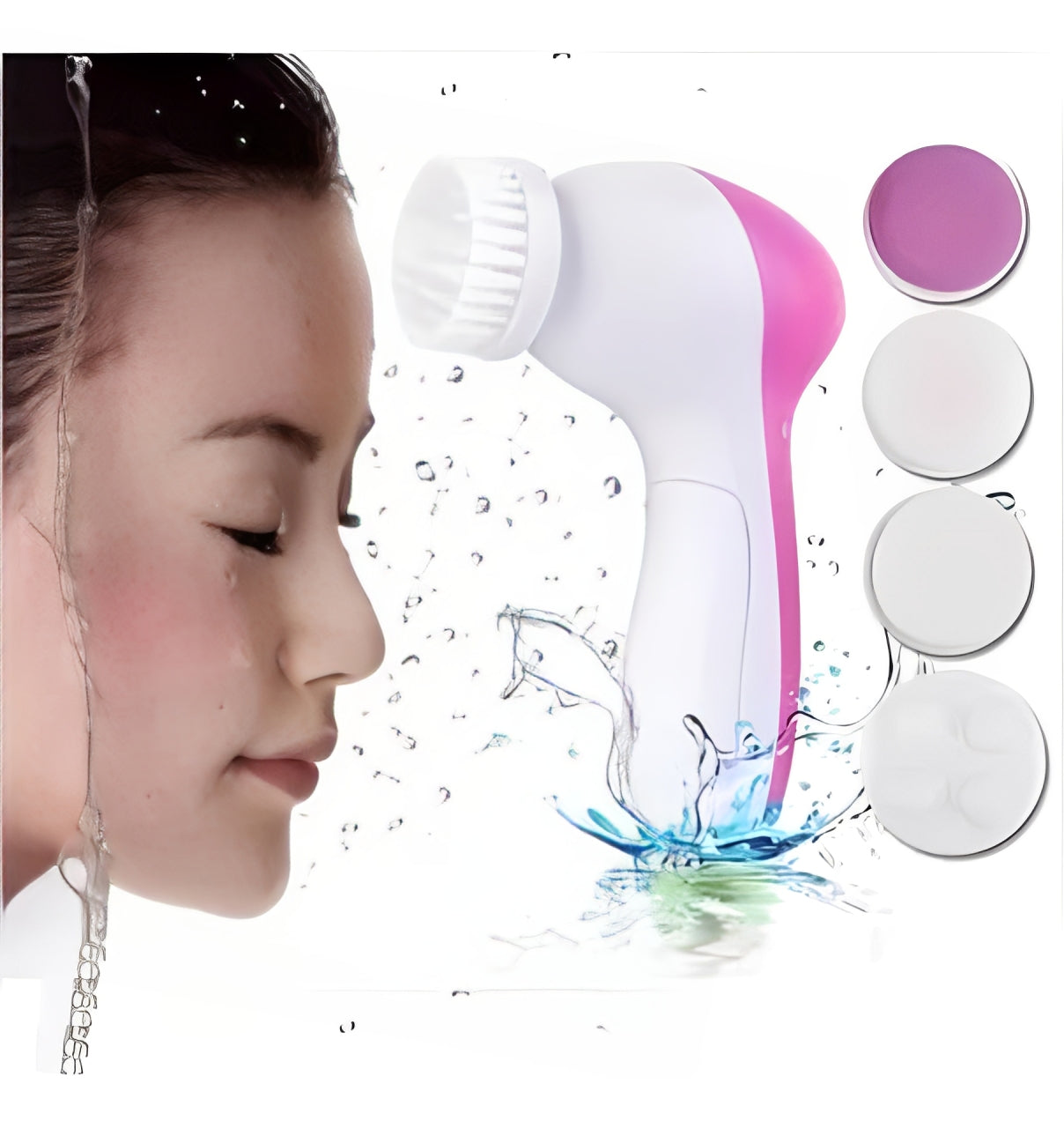 Masajeador Facial 5 en 1 De Pilas - REGALO PARA LAS PRIMERAS 10 COMPRAS