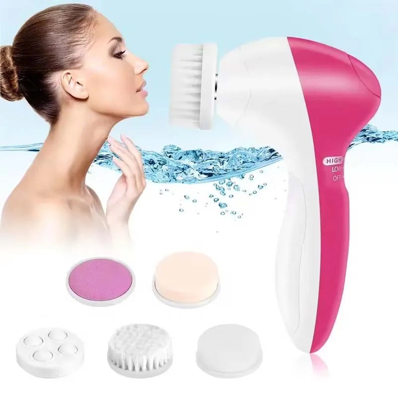 Masajeador Facial 5 en 1 De Pilas - REGALO PARA LAS PRIMERAS 10 COMPRAS