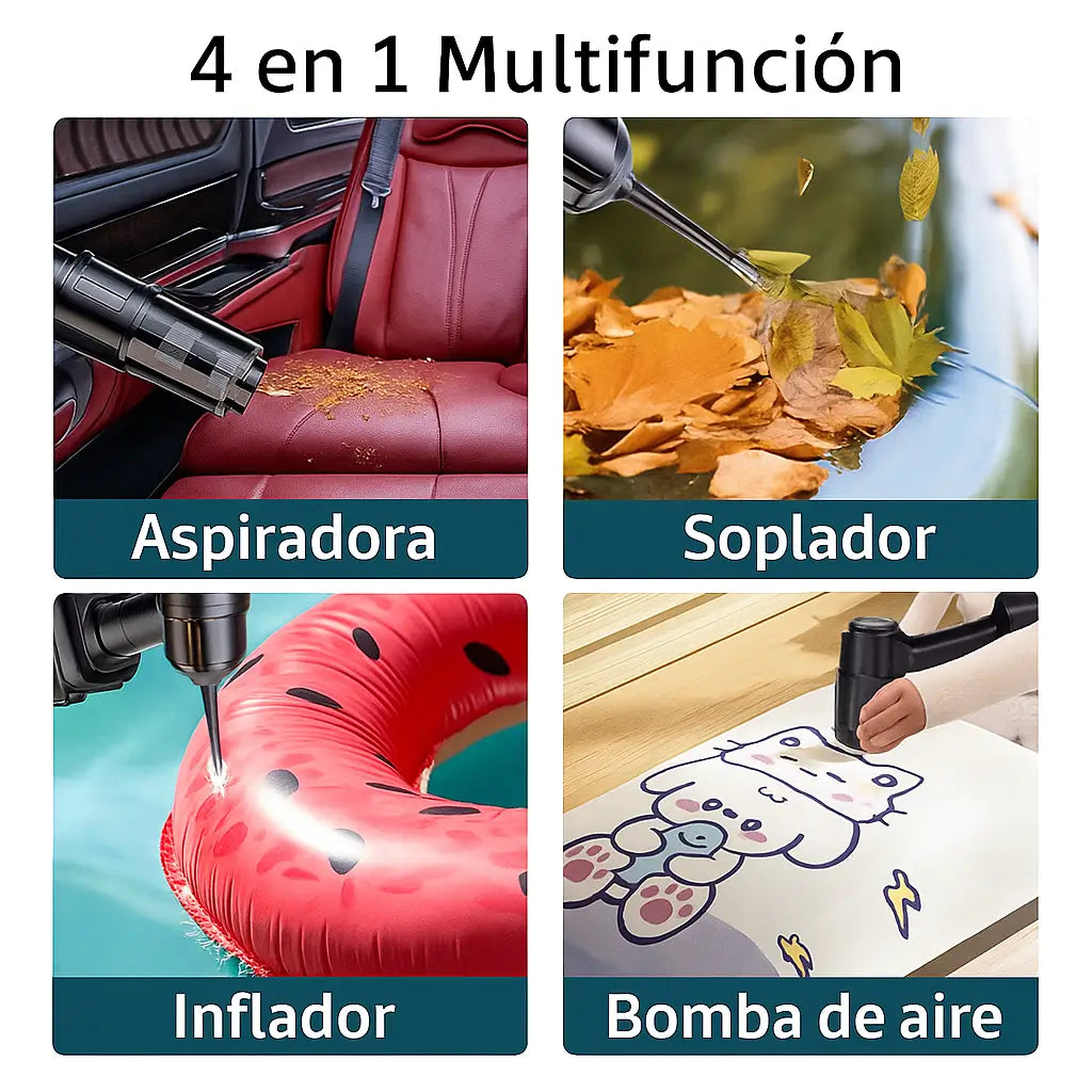AeroClean® – Aspira, Sopla y Llega a Todo
