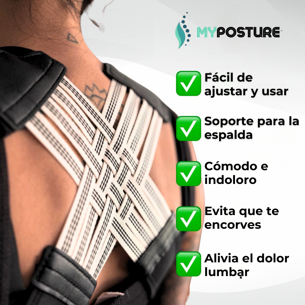 MYPOSTURE™ | Corrector de postura espalda