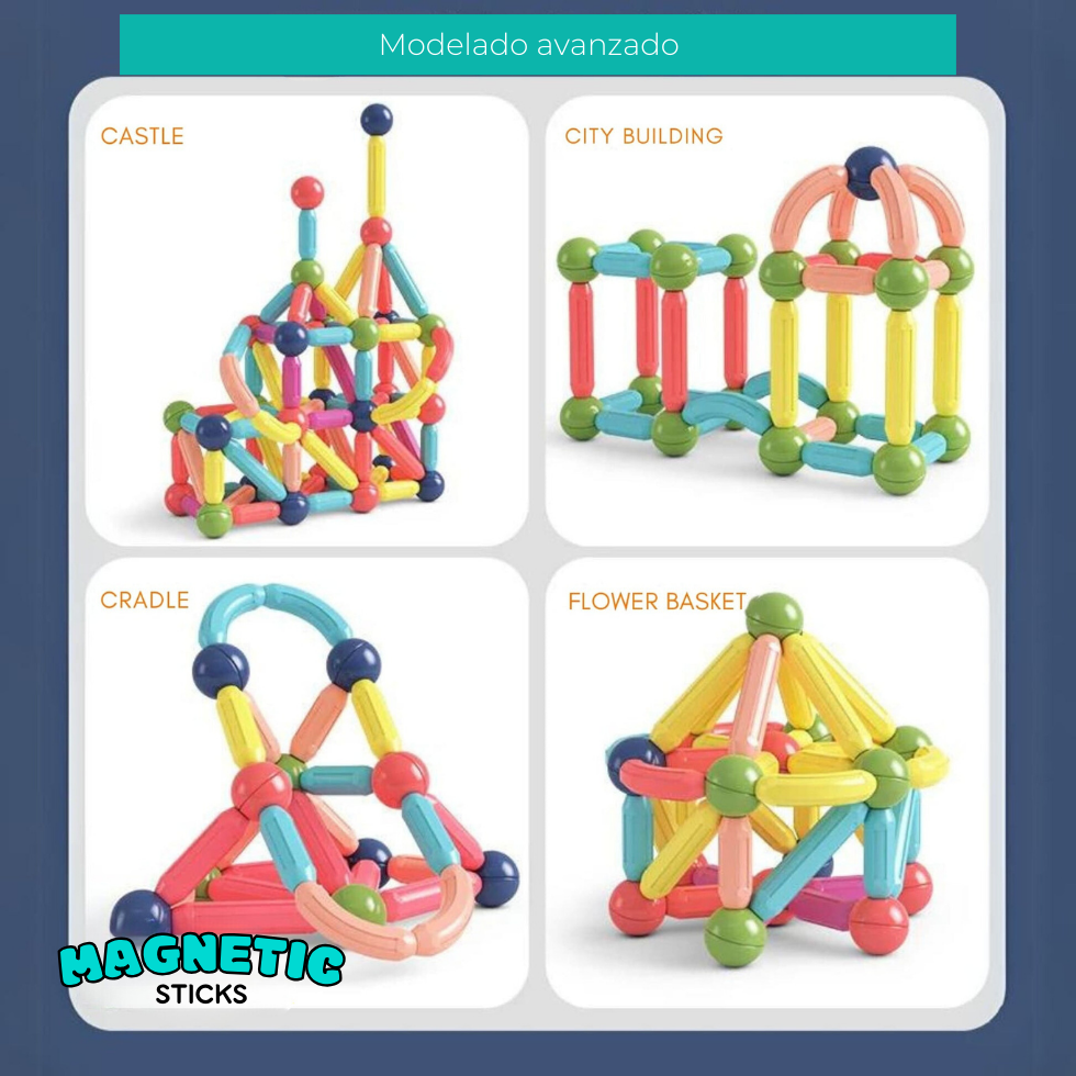 MAGNETIC STICK® | Bloques de construcción magnéticos