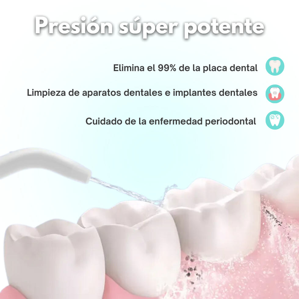 MYSMILE™ - Irrigador bucal portátil recargable