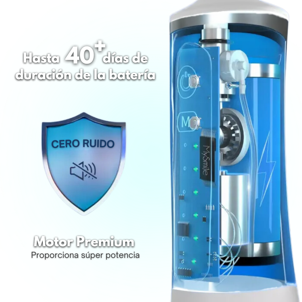 MYSMILE™ - Irrigador bucal portátil recargable