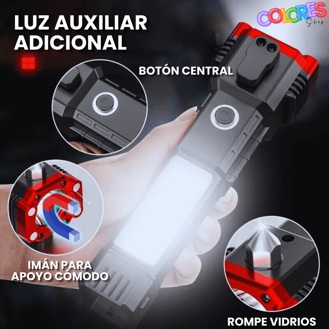 Falcon™ - Linterna 6 en 1 Ultra Potente