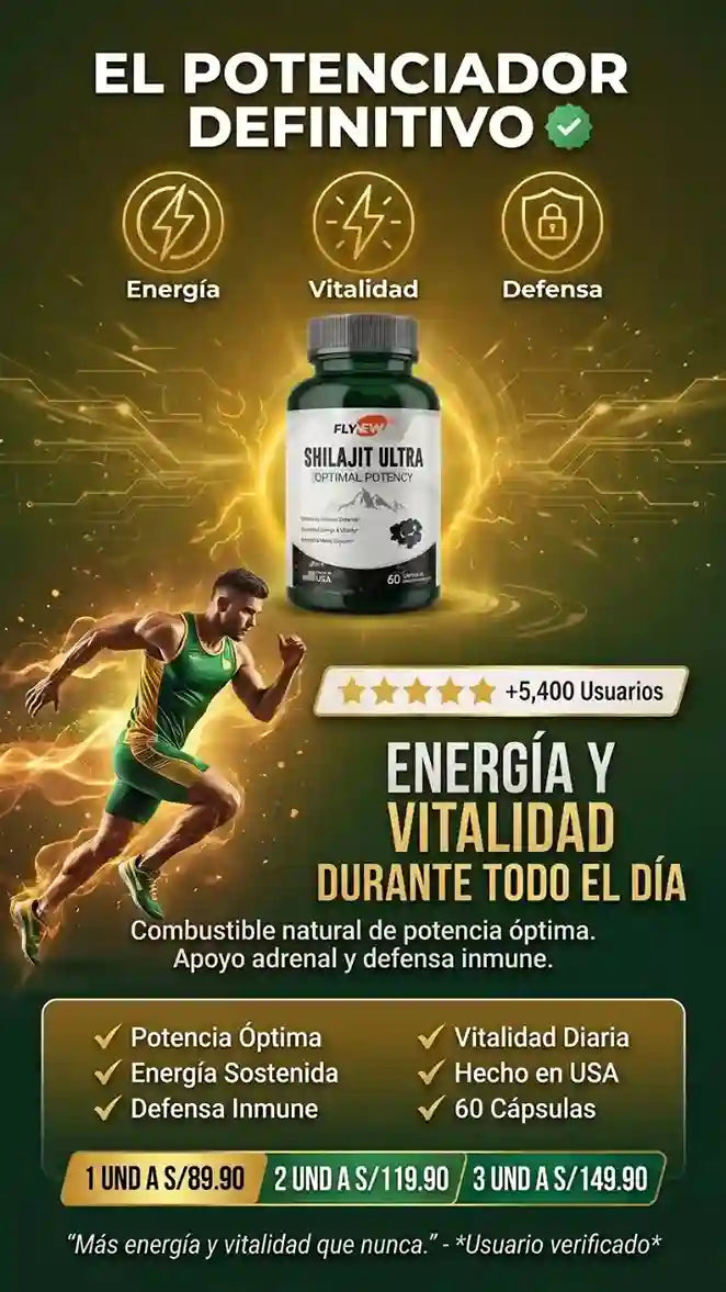 SHILAJIT ULTRA | SUPLEMENTO ENERGIZANTE Y REVITALIZANTE – 60 CÁPSULAS