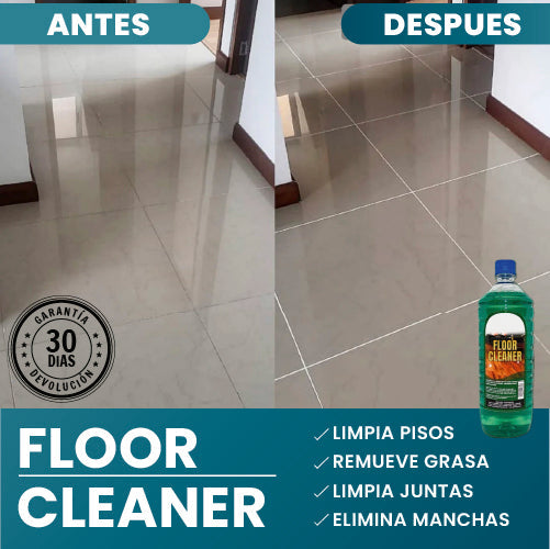 2X1 FLOOR CLEANER | POTENTE LIMPIADOR DE SUELOS Y MANCHAS DIFICILES