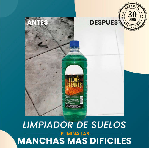 2X1 FLOOR CLEANER | POTENTE LIMPIADOR DE SUELOS Y MANCHAS DIFICILES
