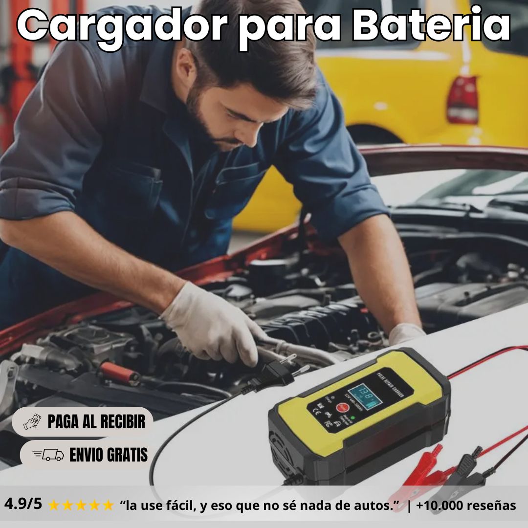 PowerVolt©- Carga Inteligente y Segura para tu Batería