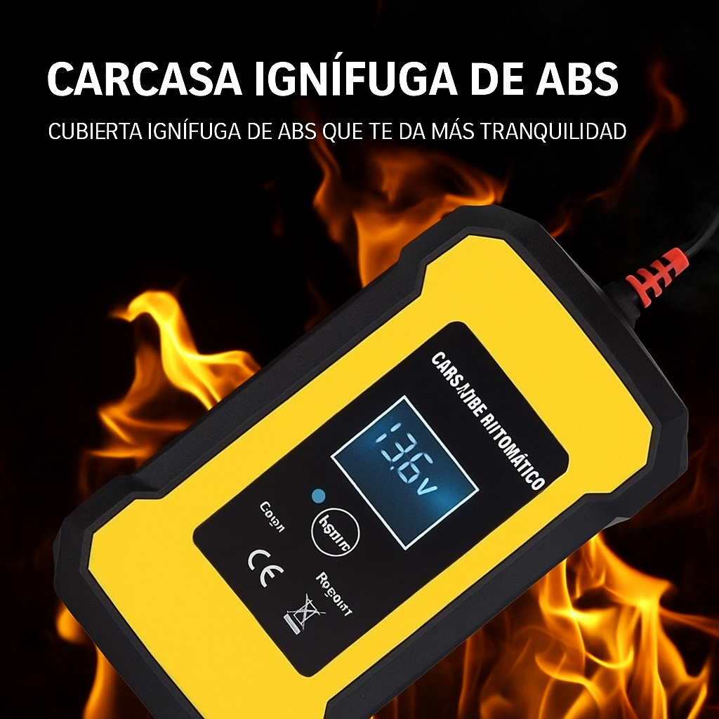PowerVolt©- Carga Inteligente y Segura para tu Batería