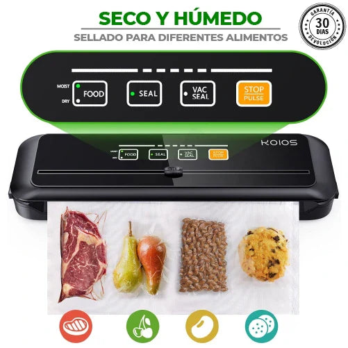 AIRVACUUM | SELLADOR AL VACIO DE ALIMENTOS + 10 BOLSAS GRATIS
