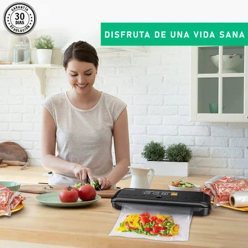 AIRVACUUM | SELLADOR AL VACIO DE ALIMENTOS + 10 BOLSAS GRATIS