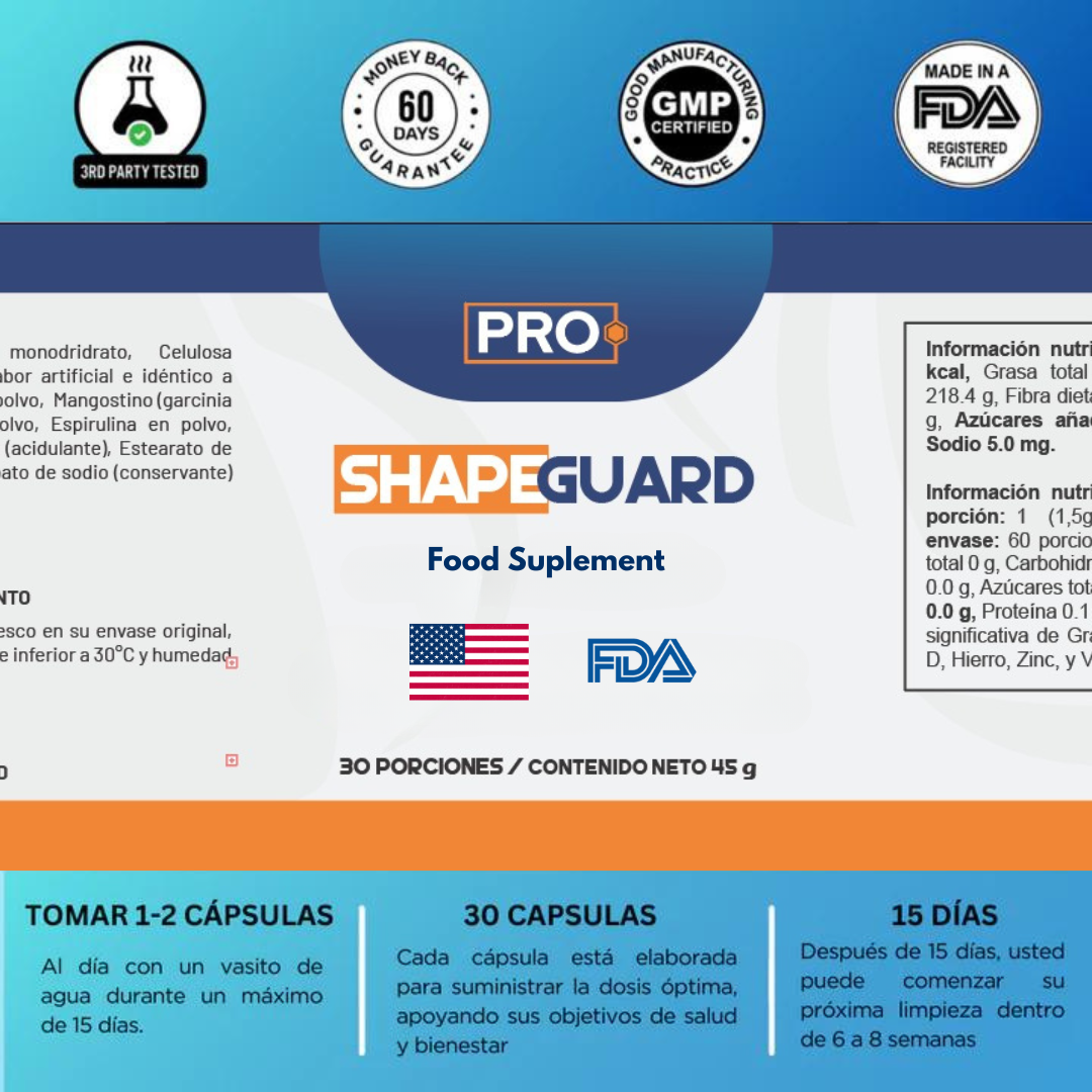 SHAPEGUARD - DESINTOXICA
