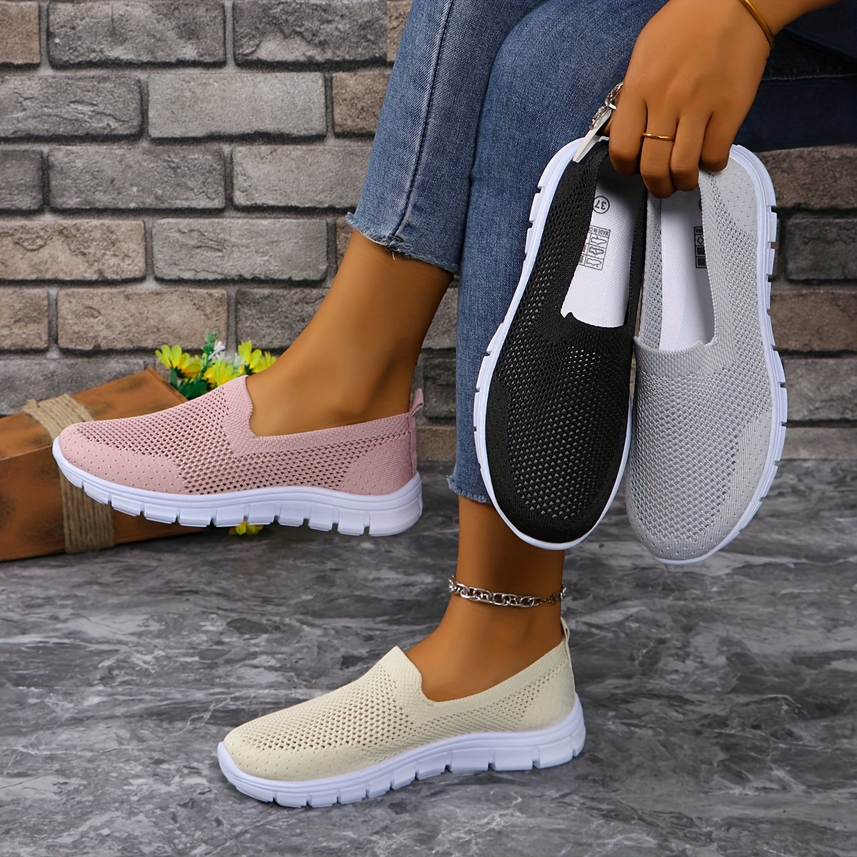 FlexiWalk Pro zapatillas ortopédicas tipo mocasín antitranspirantes - ÚLTIMAS UNIDADES🔥