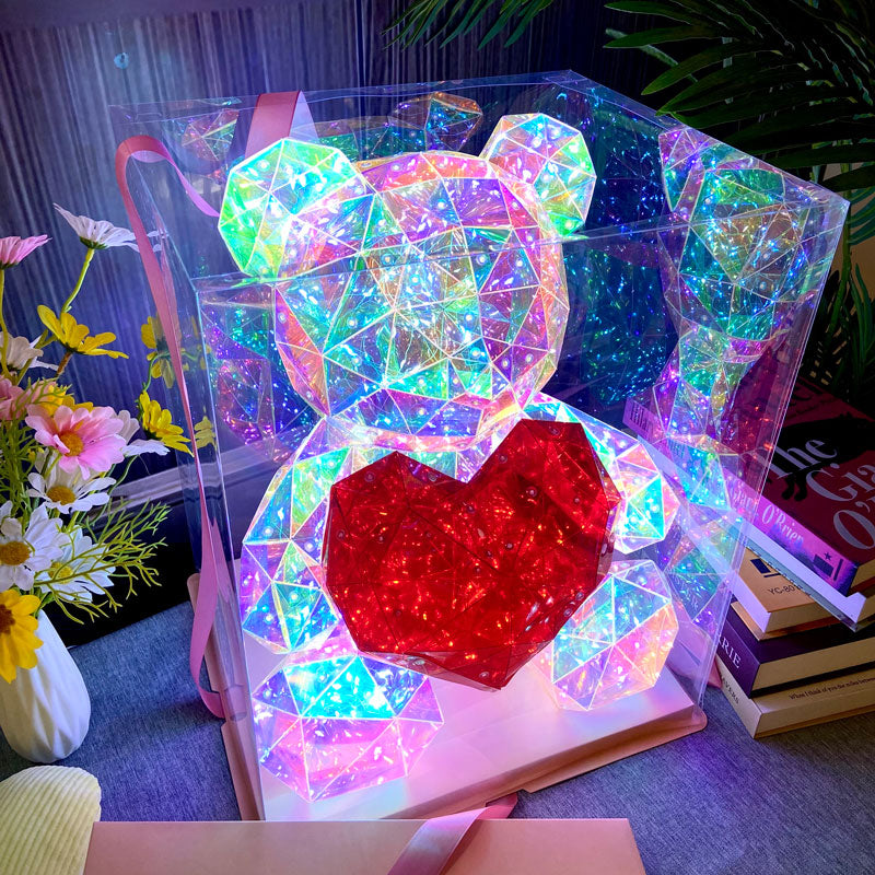 OSO TEDDY | CRYSTAL LED GALAXY BEAR