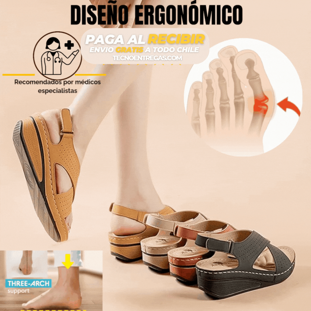 Prosandals™ - Sandalias Ortopédicas de Verano - Camina con Estilo y Sin Dolor
