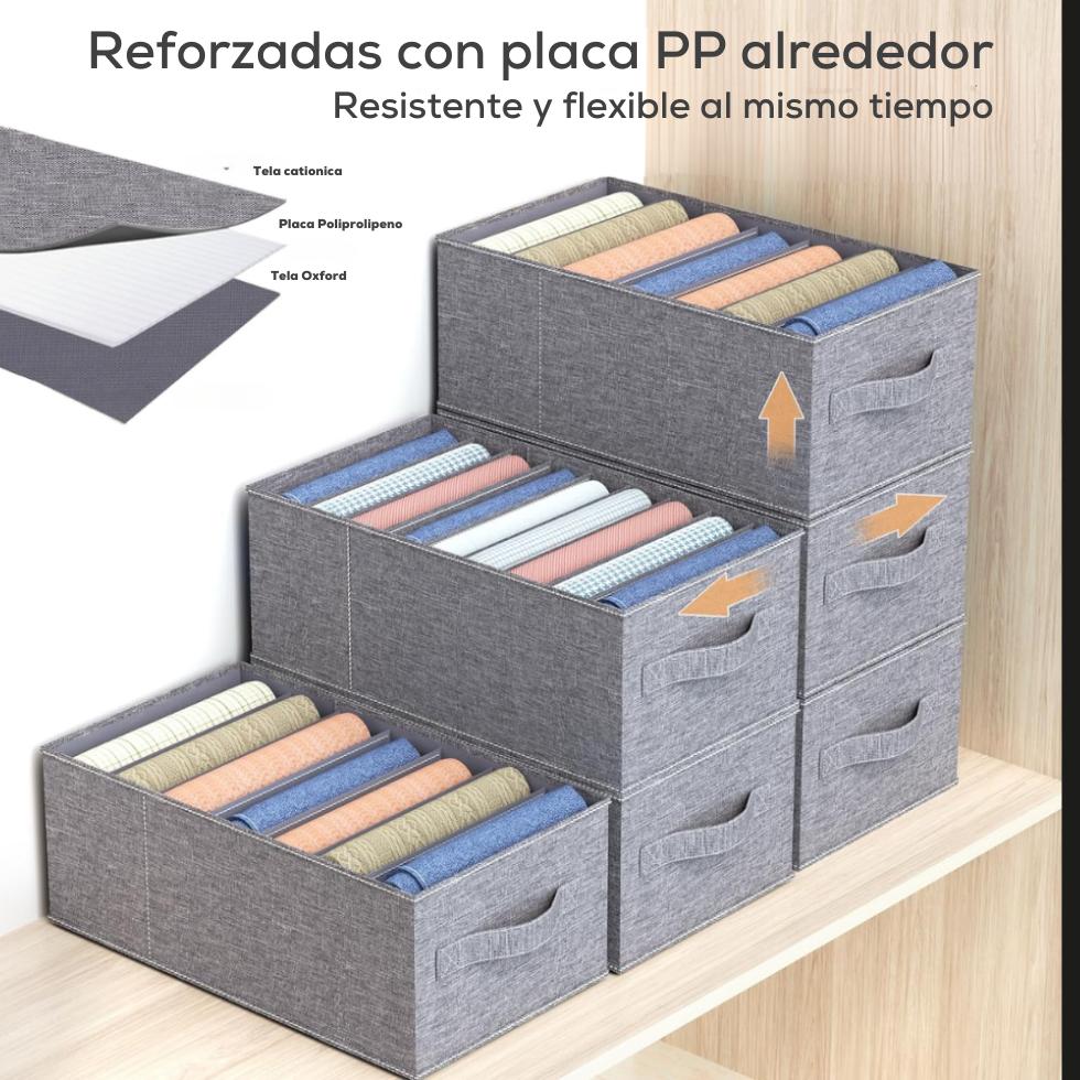 2x ORGANIZADOR PLEGABLE 9 COMPARTIMENTOS