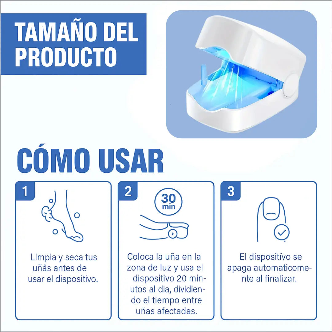 Dermolux® (Dispositivo láser para tratamiento de hongos en las uñas)