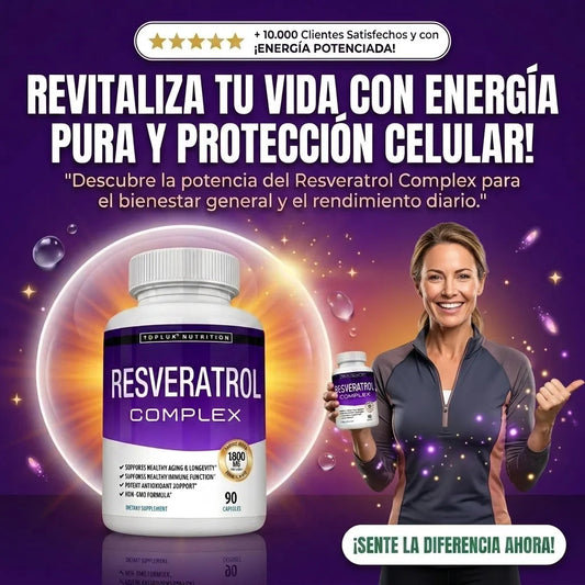 Suplemento Resveratrol Complex Toplux