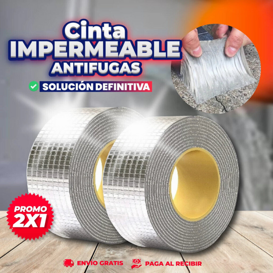 CINTA IMPERMEABLE 2X1™ | REPARA FUGAS AL INSTANTE