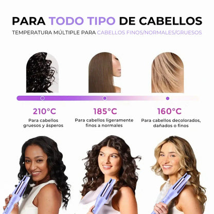 BEWAVE | RIZADOR AUTOMATICO + SPRAY BRILLO CAPILAR GRATIS
