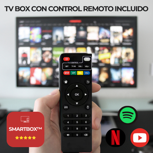 SmartBox™ TV - Entretenimiento Ilimitado