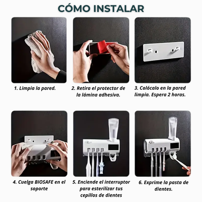 BIOSAFE® | Esterilizador Dental UV 3 en 1