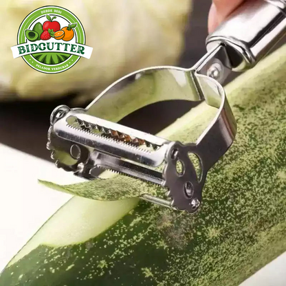 1+1 GRATIS | PELADOR MULTIFUNCIONAL DE ACERO INOXIDABLE - BIDCUTTER™
