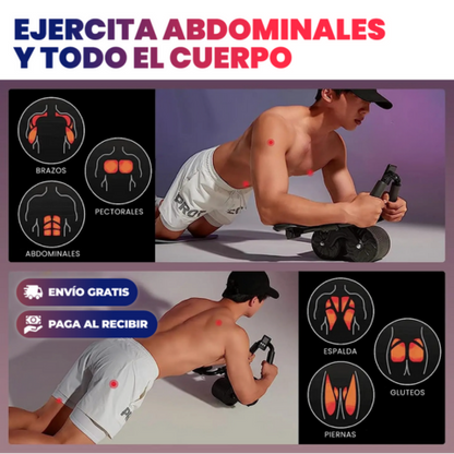 BODYROLLER™ | RUEDA ABDOMINAL REBOTE AUTOMÁTICO