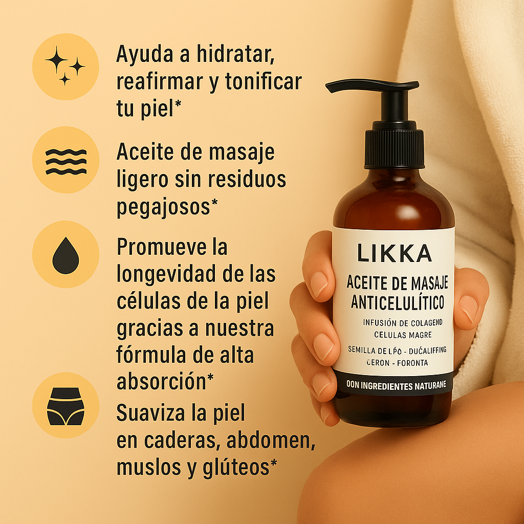 Aceite Anticelulítico para Masajear