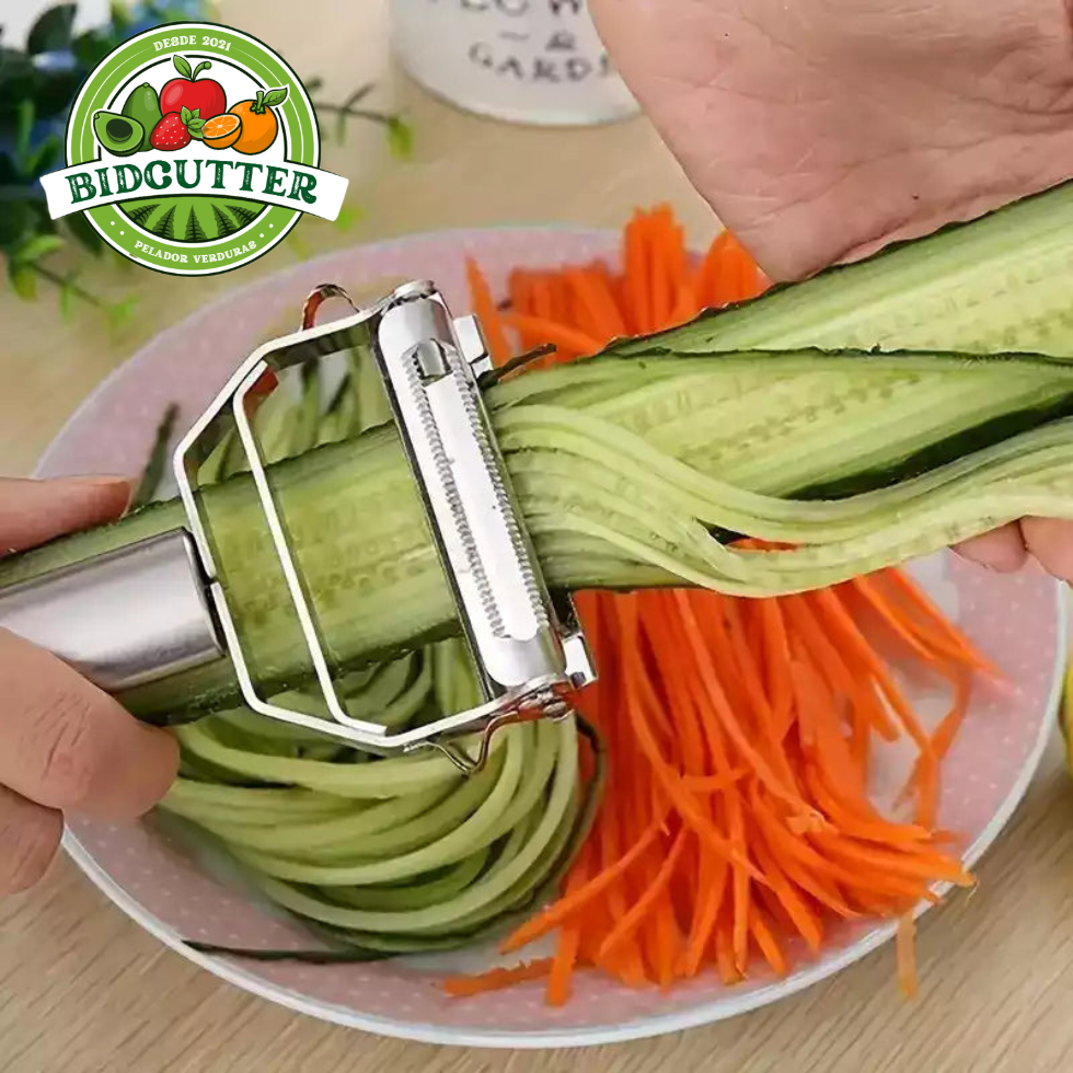 1+1 GRATIS | PELADOR MULTIFUNCIONAL DE ACERO INOXIDABLE - BIDCUTTER™