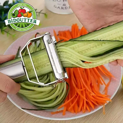 1+1 GRATIS | PELADOR MULTIFUNCIONAL DE ACERO INOXIDABLE - BIDCUTTER™