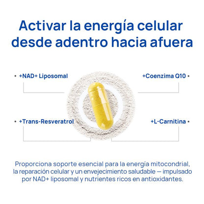 HOY 2X1 🔥 | Selerb NAD+ Suplemento para Hombres - Soporte de Energía, Circulación y Próstata