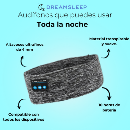 DREAMSLEEP® Audífonos Bluetooth para dormir