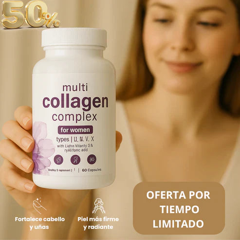 Capsulas Multi Collageno - Belleza y Bienestar 🎁 SOLO POR HOY 2X1 🎁