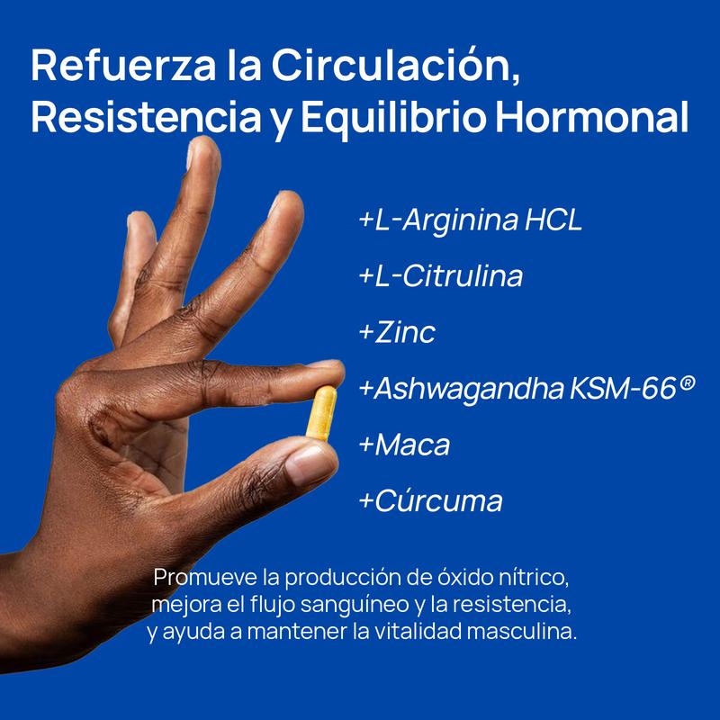 HOY 2X1 🔥 | Selerb NAD+ Suplemento para Hombres - Soporte de Energía, Circulación y Próstata