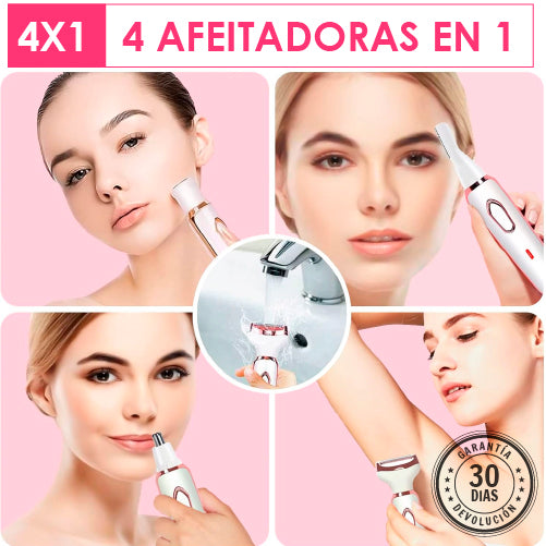 MEIDIMAKE | Depiladora Femenina 4 en 1 Recargable