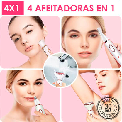 MEIDIMAKE | Depiladora Femenina 4 en 1 Recargable