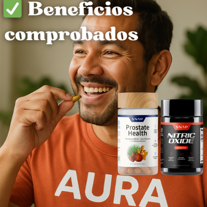 Oxido Nitrico + Cuidado De La Prostata - PACK PROMOCIONAL 2x1 ✅