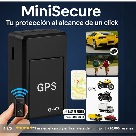 MiniSecure – GPS de Rastreo Compacto y Preciso