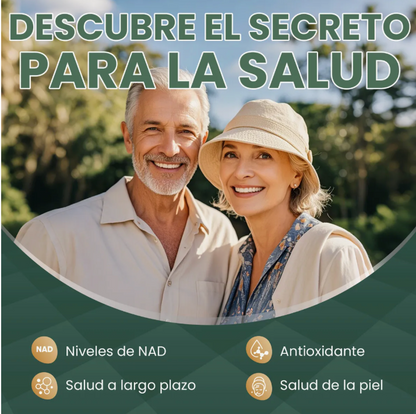 NAD+ Resveratrol 1200 mg | SOLO POR HOY 2X1  🎁 | Hecho en EE. UU. | – Antienvejecimiento, Energía y Concentración desde la primer cápsula
