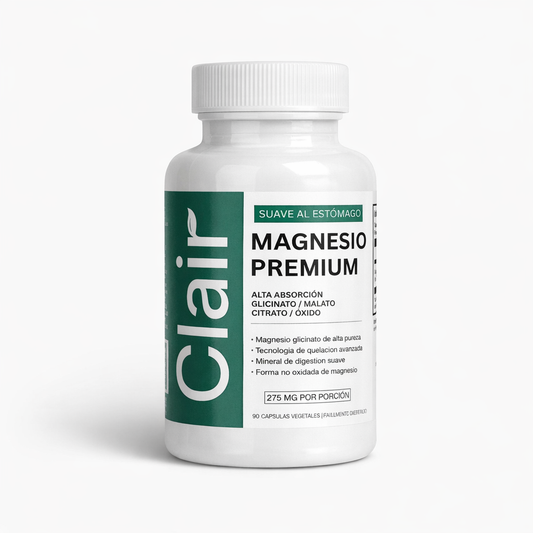 Clair Magnesio - Relajación muscular y digestiva 2X1 SOLO POR HOY