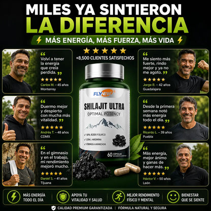 Shilajit Ultra Potencia Óptima MAXIMA VITALIDAD