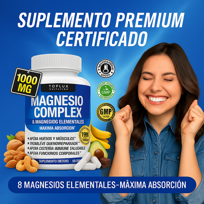 Magnesio Complex - XL 60 capsulas de Blandas 🎁 ESPECIAL CYBER DAYS 2x1  🎁