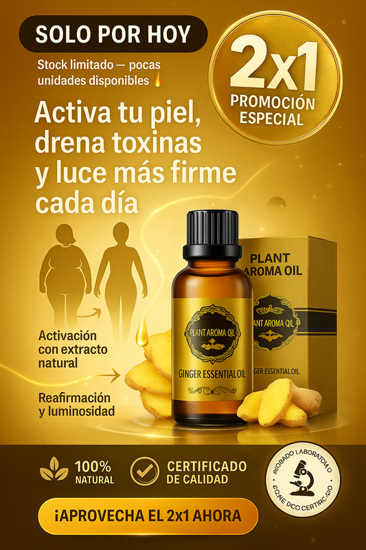 BURN® - Aceite Quemador De Grasa + Reafirmante + Drenaje Linfático - SOLO POR HOY 2X1