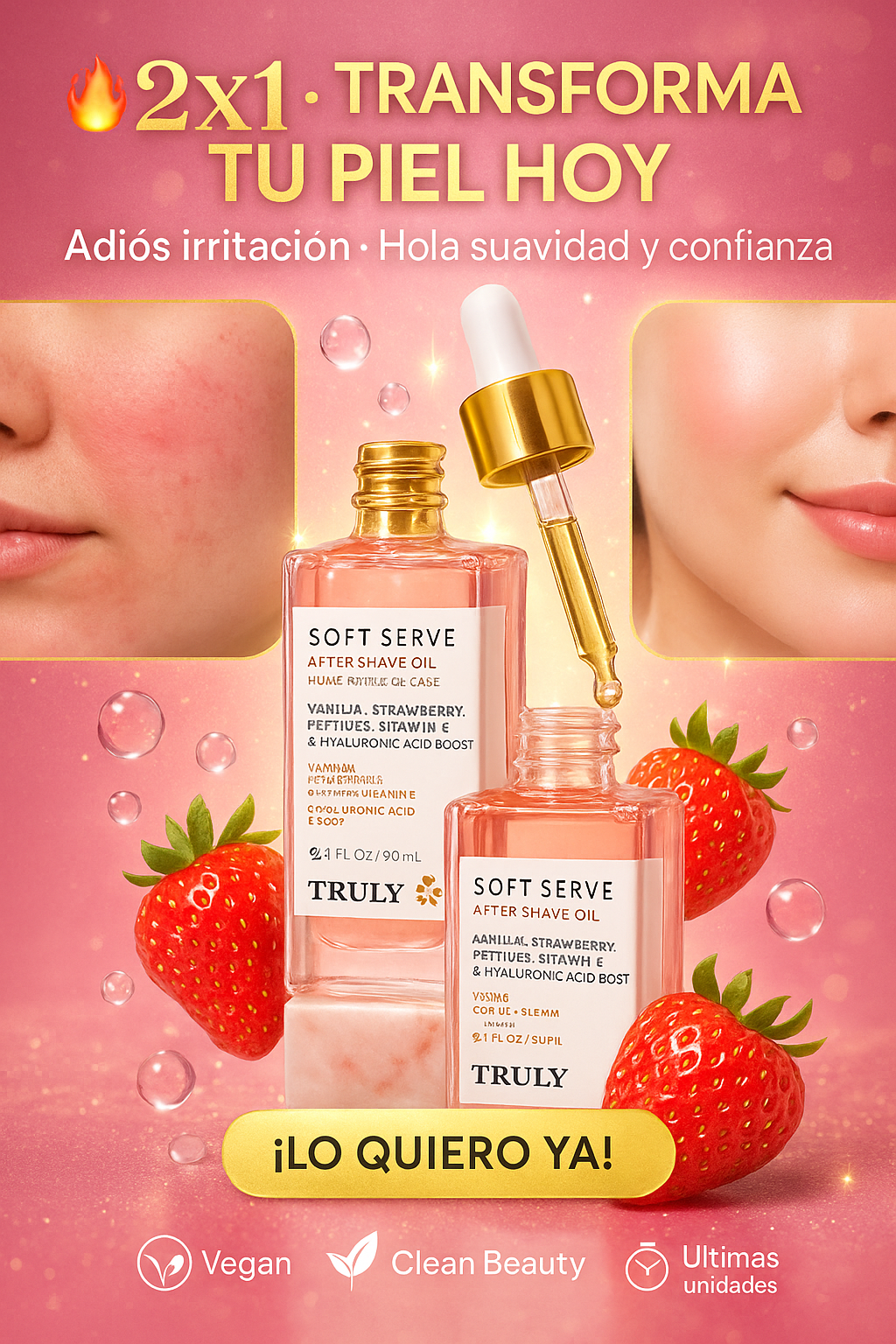 TRULY BEAUTY ✨ Aceite parte intima - Piel Radiante y Suave ORIGINAL 🎁 SOLO POR HOY 2X1  🎁
