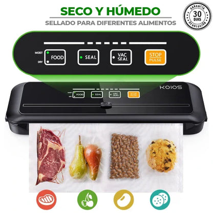 AIRVACUUM | SELLADOR AL VACIO DE ALIMENTOS + 10 BOLSAS GRATIS