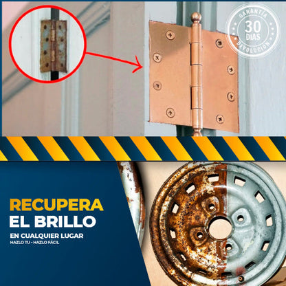 2X1 METALCLEAN™ | Removedor y Protector de Oxido Multiuso 1 KG